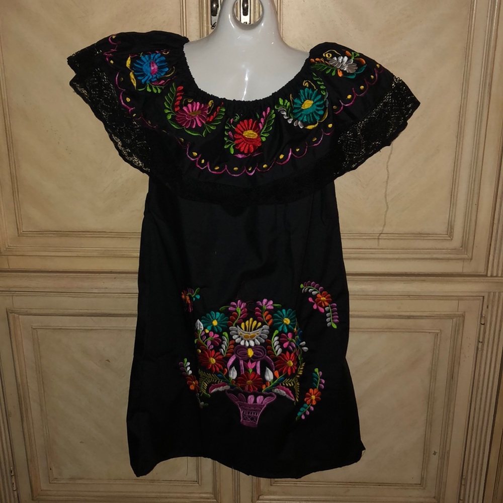Artesanal dress for woman sz large new